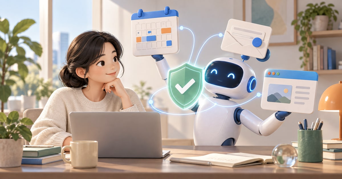 Meta Muse로 업무를 맡기기 전: 이메일·일정·브라우저 권한을 나누는 법